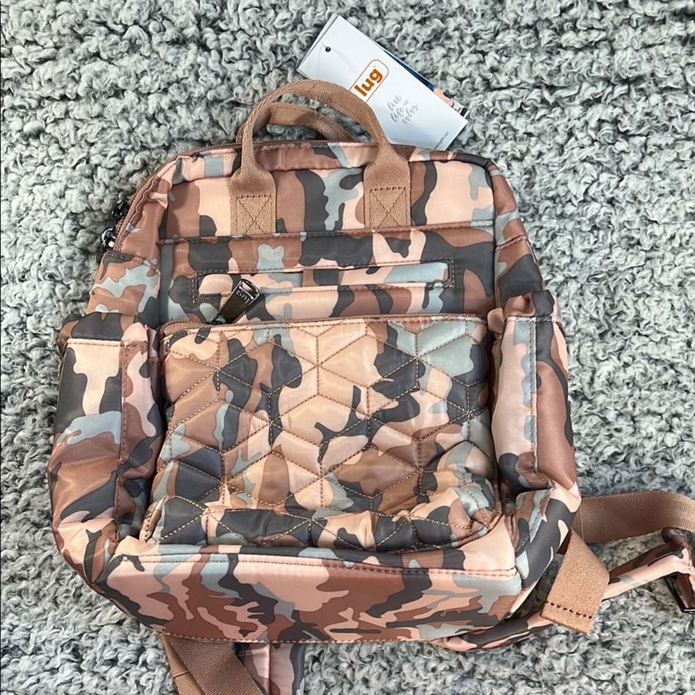 NWT Lug Dodger Mini Backpack - Camo Rose